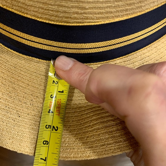 Retro Dobbs 5th Avenue, NY, Unisex Panama Straw Fedora-Size 7-3/8 and Hatbox - Picture 11 of 11